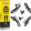 4PCS Oxygen O2 Sensor 1 & 2 for 2016-2019 Chevrolet Silverado 2500 3500 HD Suburban 3500 HD GMC Sierra 2500 3500 HD 6.0L Upstream + Downstream