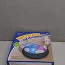 Hover Soccer Ball Boy Toy, Air Powered Floating Hover Soccers with LED Light, Kids Training Soccer Ball Indoor Outdoor Game, Birthday Gifts for Age 3 4 5 6 7 8-10 Years Old Boys Girls (Blue)