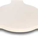 Plate Setter Heat Deflector for Large Big Green Egg, Ceramic Pizza Stone Smoking Stone Big Green Egg ConvEGGtor Accessories, Heat Plate Replacement for Any 18" Kamado Grill(L)