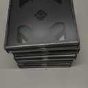 24mm Chubby Multi-Six Jewel Case (6-Disc Capacity), Black Chubby Jewel Case for CD/DVD/Game Storage (5)