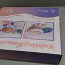 BZVV SENTRO Knitting Machine, 48 Needles Smart Knitting Crochet Machine with Row Counter for Adults and Beginners, Weaving Loom Machine Kit for Christmas New Year Gifts (Pink)