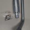 MGWILL Upgraded Exhaust with Muffler for Coleman CT200U BT200X CT200U-EX 196cc/6.5HP Go Kart and Mini Bike