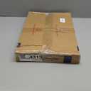 Haddockway Bamboo Shoe Rack for Closet, Free Standing Shoe Organizer with Smooth Round Rods & Convenient Handles, Stackable Shoe Storage Shelf for Entryway, Hallway(Brown, 2-Tier(Small))