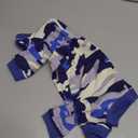 Dog Surgery Recovery Suit, Dog Onesie for Surgery Female Male Dogs, Dogs Pajamas Long Sleeve, Small Dogs Onesie, Abdominal Wound Bandages Surgical Suit, Cat Recovery Suit for Shedding Skin Disease (Large, Blue Camo)