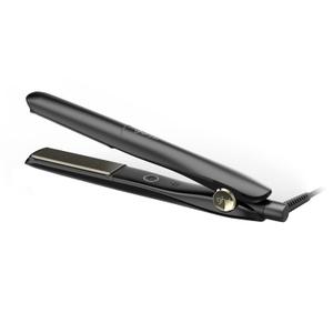 ghd Gold  1" Flat Iron Hair Straightener | Professional Ceramic Hair Straightening Styling Tool for Stronger Hair & More Color Protection (Black)