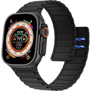 WITHit Magnetic Silicone Band Compatible with Apple Watch Ultra 2 (42/44/45mm)