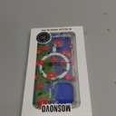 MOSNOVO for iPhone 17 Case | Compatible with Magsafe | Military Grade 6.6ft Drop Tested | Camera Control | Clear with Cute Cherry Design