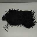 SweatyRocks Women's Sheer Lace Tops Short Sleeve Fringe See Through Blouse Crewneck Sexy Western Top (Medium, Black)