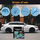 3PC Windshield Crack Repair Kit, 2025 Upgrade Cracks Gone Glass Repair Kit,Premium Car Quick Fix Windshield & Glass Repair Tools, Windshield Crack Repair Fluid Automotive Windscreen Tool (EXP 06/06/28)