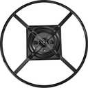 25.5" Recliner Ring Swivel Base Heavy Duty Metal Chair Sofa Furniture Swiveling Bottom Replacement Part with 10 inch Plate