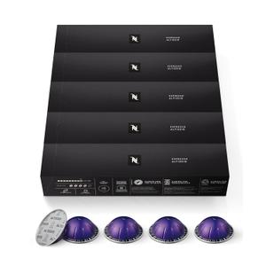 Nespresso Capsules Vertuo, Altissio, Medium Roast Espresso Coffee, 50 Count Espresso Pods, Brews 1.35oz. (EXP 04/30/26)