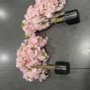 2 Pack Artificial Cherry Blossom Tree, 36" Fake Cherry Plants Indoor Decor, Faux Pink Sakura Flowers for Home, Living Room, Office, Outdoor Decor