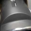 simplehuman 50 Liter / 13 Gallon Semi-Round Kitchen Step Trash Can with Secure Slide Lock, Black Plastic