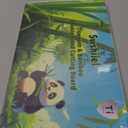 Titanium Bamboo Cutting Board for Kitchen, Double Sided Cutting Board, Titanium Cutting Board & Bamboo Wood Chopping Board, Reversible Cutting Board for Meat Vegetables Fruit, Easy to Clean (16x11)