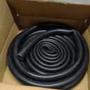 Outus 1" Id, 25ft Silicone Heater Hose,Coolant Radiator Hose, Black, 1