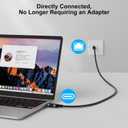USB C to Ethernet Cable 10FT, Type C to RJ45 Cord, Gigabit Directly Connected, Thunderbolt 3/4 Compatible, for MacBook Pro/Air, iPad Pro, XPS, iPhone 17/16/15 Series, Galaxy S25, Laptop, Tablet, etc