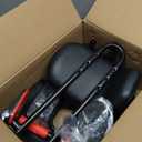 Kid's Bike seat Front Child Carrier Bike Chair for Bicycle Kids seat for Children 2~4 Years, Weight 55 lbs (front mounted black)