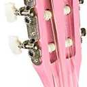 Music Alley MA-34-PNK Acoustic Beginner Guitar Pack, Pink