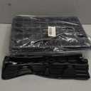 Gardzen 5-Set Seed Starter Tray Kits, Durable Plant Germination Trays with Humidity Vented Domes and Bases, Ideal for Seed Starting, Indoor Gardening, and Greenhouse (Total 200 Cells)