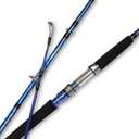 Fiblink 2-Piece Saltwater Spinning Fishing Rod Offshore Graphite Portable Fishing Rod (7 Feet)