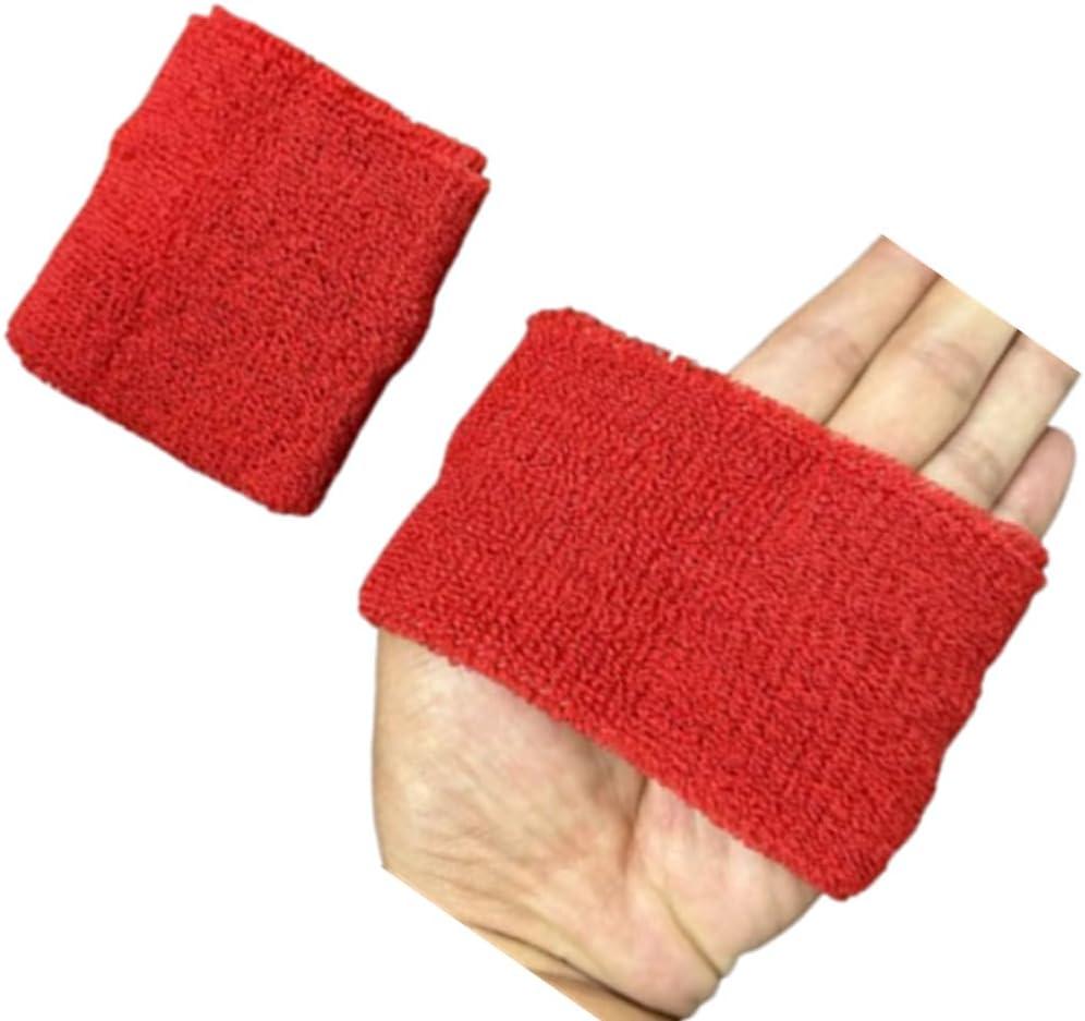 2x Universal Red Clutch Brake Fluid Reservoir Cover Socks for Motorcycles, Sportbikes, Auto, Moto, Run Wrist Brace and Gifts