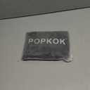 POPKOK Teen Girls Underwear Cotton Brief Panties 6 pack (12-14 Years, Black)