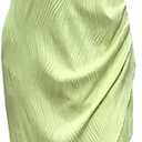 Akklian Women's Sexy Backless Sleeveless Bodycon Maxi Dress Party Club High Neck Side Slit Wedding Guest Dresses Formal Dress (Medium, Green)