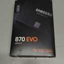 SAMSUNG 870 EVO SATA SSD 500GB 2.5 Internal Solid State Drive, Upgrade PC or Laptop Memory and Storage for IT Pros, Creators, Everyday Users, MZ-77E500B/AM, Black
