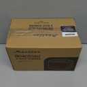 MELLERHOME Retro Toaster 2 Slice, 7 Browning Levels, 3 Functions (Reheat, Defrost, Cancel), Removable Crumb Tray, Under Base Cord Storage, White Toaster Kitchen Appliances