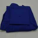 Newrara Graduation Gown Cap Tassel Set (XX-Large 57(6'0"-6'2"), Blue)