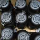9 Pack Outdoor Extension Cord Safety Cover with Waterproof Seal IP54 Water-Resistant, Weatherproof Electrical Connection Box with 2 Latches, Plug, Socket, Holiday Decoration Light, Black