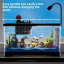 GarveeLife 4 gal Small Fish Tank, Betta Fish Tank kit with LED Light, Oxygen Generator, Fish Tank Starter Kits for Beta,Goldfish