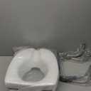 Carex Raised Toilet Seat B304-00 1 Each (Pack of 1)