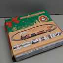 Gloween Christmas Train Sets for Under The Tree, Electric Train Toy with Steam, Light & Sound, Great for 3 4 5 6 7 8+ Year Old Kids Toddler Boys Girls