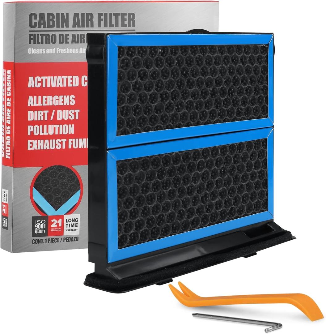 CF12775 Cabin Air Filter with Nutshell Activated Carbon Compatible with Subaru Forester 2019-2025, WRX 2023-2025.