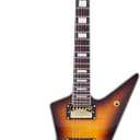 Firefly FFLX Solid Body Electric Guitar,Mahogany Guitar body,Stainless steel and ball end frets,rosewood fretboard(Vintage Sunburst Color)
