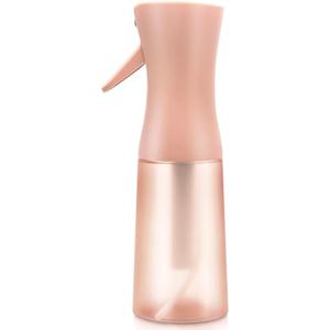 Milukon Spray Bottle,Fine Mist Spray for Hair,Ultra-Fine Continuous Spray Bottle for Skincare,Refillable Spray Container,Plant Care,Pet Grooming,Cleaning,Christmas Gift (Frosted)