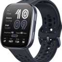Amazfit Bip 6 Smart Watch 46mm, 14 Day Battery, 1.97" AMOLED Display, GPS & Free Maps, AI, Bluetooth Call & Text, Health, Fitness & Sleep Tracker, 140+ Workout Modes, 5 ATM Water-Resistance, Black