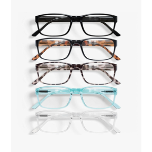 Gaoye Professional Reading Glasses for All Day - Computer Readers with Blue Light Protection - Value Pack, +2.5