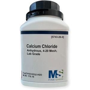 Calcium Chloride, 500g, 4-20 Mesh - Laboratory-Grade - Calcium Chloride Powder - The Curated Chemical Collection