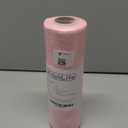 KitchLife Microfiber Cleaning Cloth Roll - Tear-Away Reusable Microfiber Paper Towels, Lint-Free, Washable, 20 Sheets for Kitchen, Car, Dishes, and Sensitive Surfaces (Pink) (9.8 x 9.8 Inches - 1 Roll)