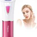 Facial Epilator for Women, Epilator for Women Smooth Glide, Hair Removal Device for Face Legs, Arms & Underarms, Painless Hair Remover