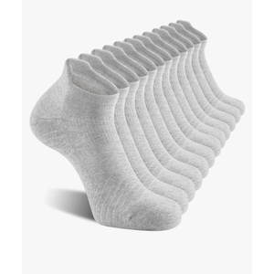 FITRELL 6 Pack Men's Athletic Running Ankle Socks Cushioned Wicking Anti-Blister Breathable Low Cut Tab Sport Socks Medium