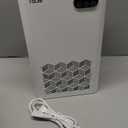 ToLife Dehumidifiers for Home 95 OZ Water Tank, 1000 sq.ft Dehumidifier for Basement Bedroom Bathroom with Auto Shut Off 7 Colors LED Light,White