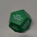 Santa Swap Gift Exchange Dice, Xmas Stocking Stuffers 2025, Exchange Game, 12 Sided Dice for Holiday Parties, Family Gatherings & Office Events with Themed Gameplay Actions