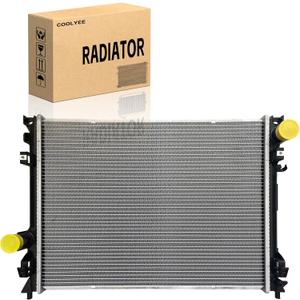 Aluminum Radiator - Direct Fit for 2005-2023 Chrysler 300, Dodge Challenger, Charger, Magnum 2.7L 3.5L 5.7L 6.1L 6.2L 6.4L V6 V8, Severe Duty II Cooling, Replaces 13512, 5170742AA, CH3010372