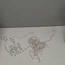 6 Yards Bling Rhinestone Chain Trim for Sewing Crafts Clothes Shoes Cups, Rhinestone Applique Embellishments Silver Crystal Chain for Jewelry Making Wedding Cake Bags DIY(Silver)