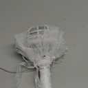 Sparkle and Bash Wedding Bouquet Holder - 3 x 7 in, White Lace & Rhinestones - Foam Bridal Bouquet Holder for Bride & Bridesmaid Fresh & Artificial Flower Arrangements