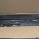 2 Pack Pull Out Cabinet Organizers 21"Deep with Raising Pad for Framed Cabinets,Expandable Slide Out Drawers Upgrade 3 Slide Rails,Roll Out Shelves Adhesive,Adjustable Width 12"-20.45" Black