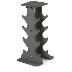 Dumbbell Racks, Space Saving Solution, Sturdy Cast Iron, Home Workout Storage, Heavy Weights Bearing, Home Strength Training (Slate)